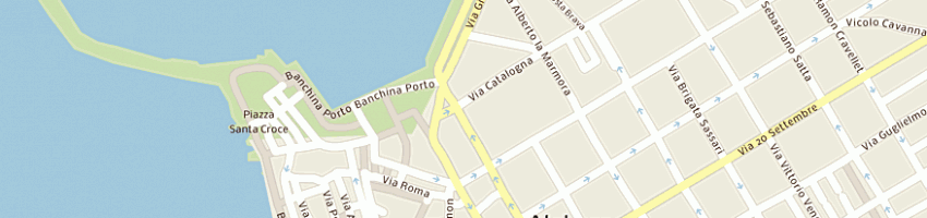 Mappa della impresa maniga studio notarile a SASSARI