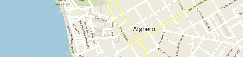 Mappa della impresa contini roberto a ALGHERO