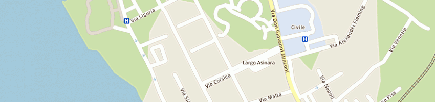 Mappa della impresa pittau danila a ALGHERO