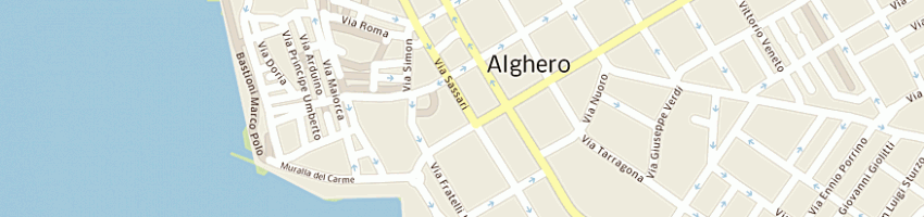 Mappa della impresa scanu carmelo a ALGHERO