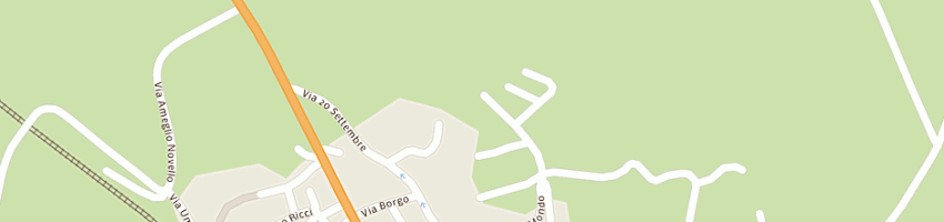 Mappa della impresa ristorante la fioraia a CASTELLO DI ANNONE