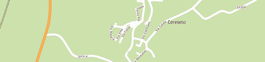 Mappa della impresa municipio a CERESETO