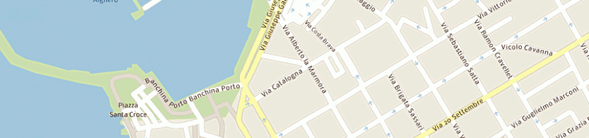 Mappa della impresa medicina polispecialistica a ALGHERO