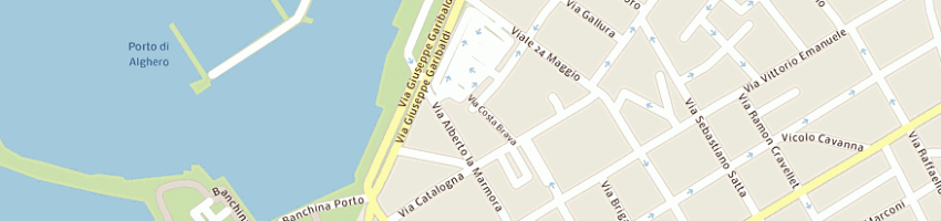 Mappa della impresa marecoltura sarda srl a ALGHERO