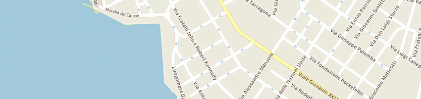 Mappa della impresa unali simonetta alessandra a ALGHERO