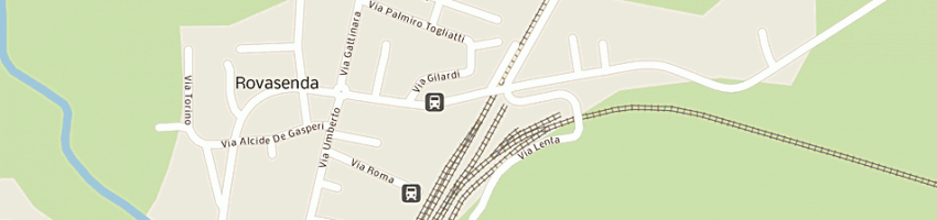Mappa della impresa farmacia mattasoglio dr maria pia a ROVASENDA