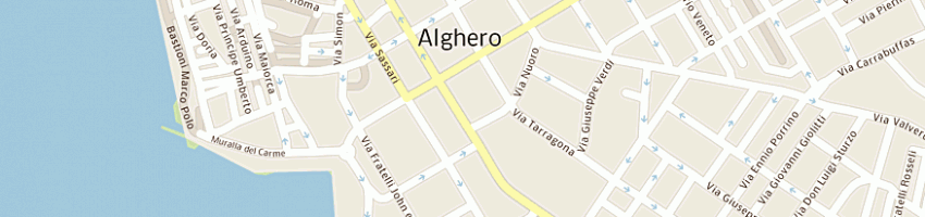 Mappa della impresa scanu graziella a ALGHERO