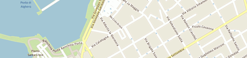 Mappa della impresa meloni enzo a SASSARI