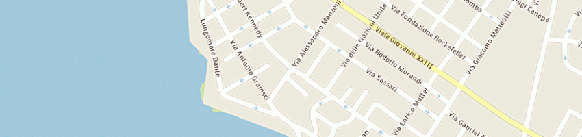Mappa della impresa pafom a ALGHERO