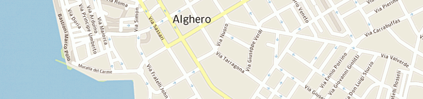 Mappa della impresa pinna mario a ALGHERO