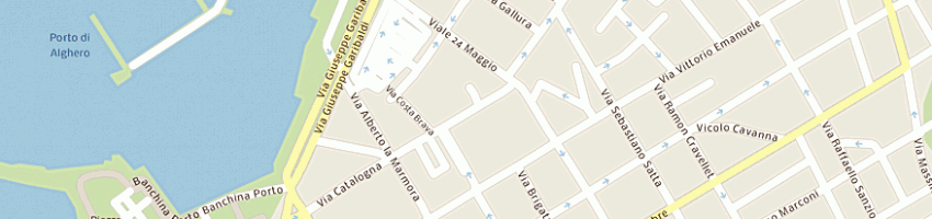 Mappa della impresa nieddu maria grazia a ALGHERO