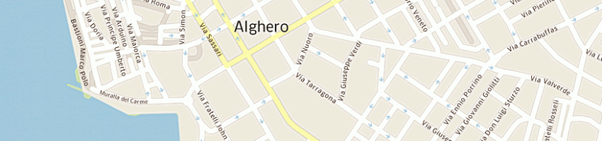 Mappa della impresa sghirru tiziana a ALGHERO
