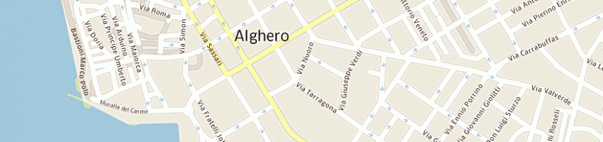 Mappa della impresa euroaffari di caria amedeo a ALGHERO
