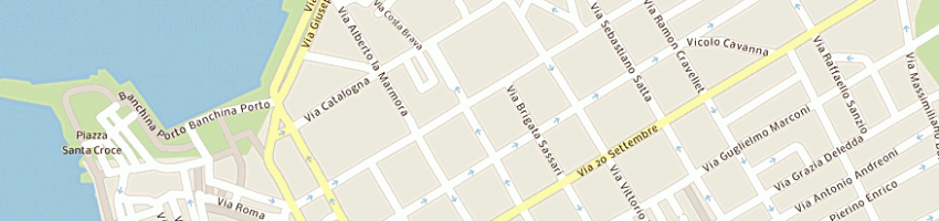 Mappa della impresa cocciu roberto a SASSARI