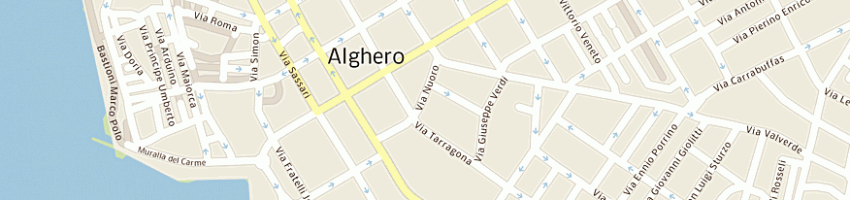 Mappa della impresa comune di alghero a ALGHERO