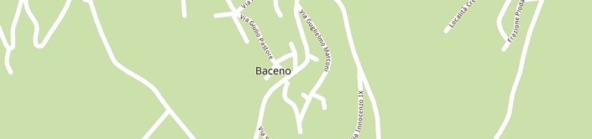 Mappa della impresa fiordalpe ristorazione srl a BACENO