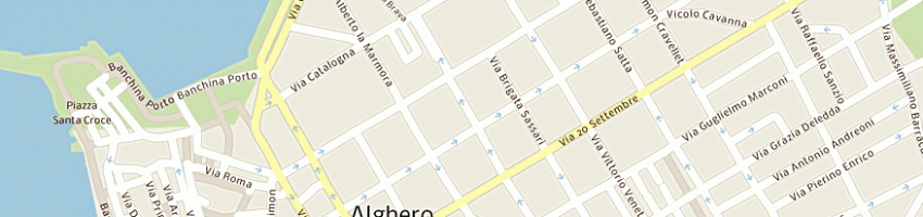 Mappa della impresa manca angela rosa a SASSARI
