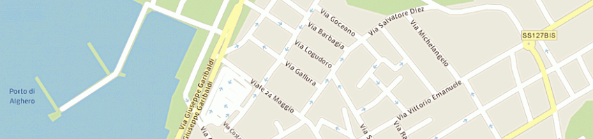 Mappa della impresa tarragona servizi srl a ALGHERO