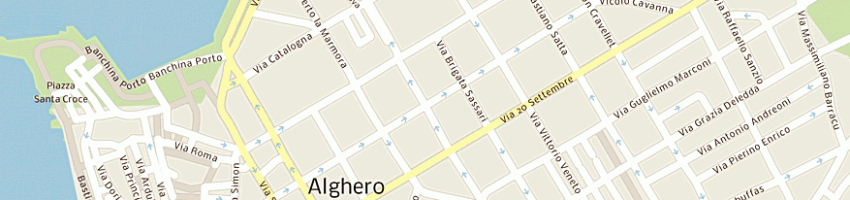 Mappa della impresa capra luciana a SASSARI