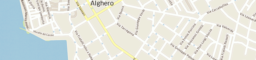 Mappa della impresa il regalo di coccollone anna rosa a ALGHERO