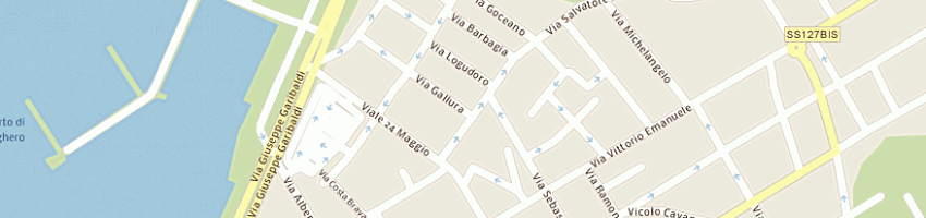 Mappa della impresa studio caria giuseppina a ALGHERO