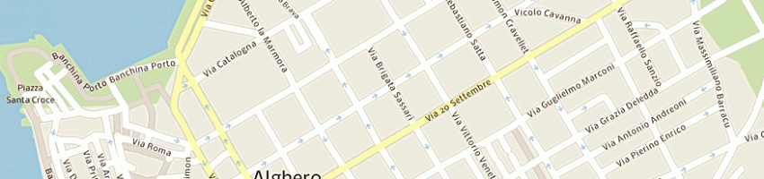 Mappa della impresa galleri bachisio a ALGHERO