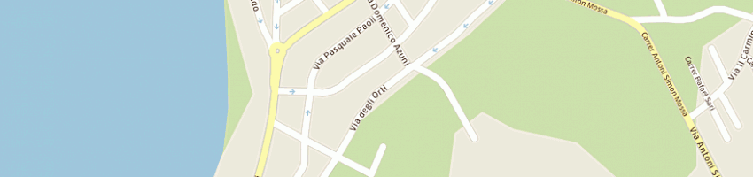 Mappa della impresa moro pino a ALGHERO