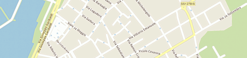 Mappa della impresa impresa edile came di cano luigi e meloni giovanni snc a ALGHERO