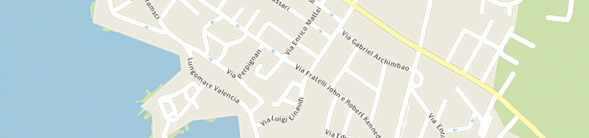 Mappa della impresa capucci roberto a ALGHERO
