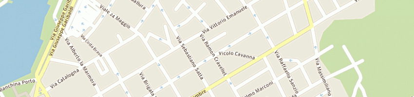 Mappa della impresa monti giovanni a ALGHERO