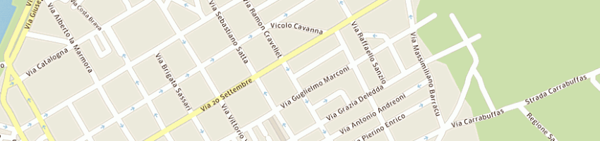 Mappa della impresa mongile mariano a ALGHERO