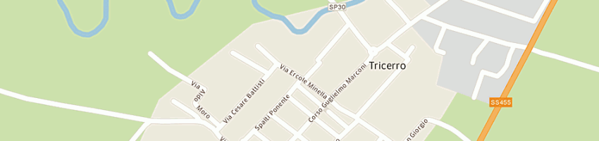 Mappa della impresa cierrea di manuele maria lucia e c sas a TRICERRO