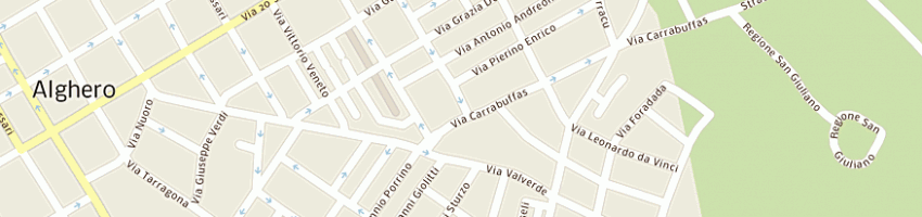 Mappa della impresa vanity di peppina bogliolo a ALGHERO