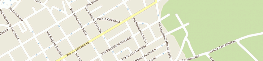 Mappa della impresa cadone emanuele a ALGHERO