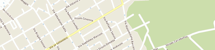 Mappa della impresa piga salvatore a ALGHERO