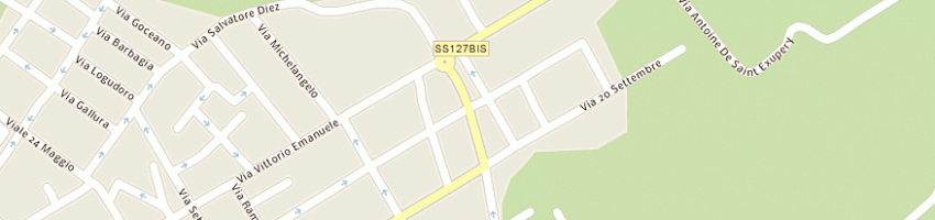 Mappa della impresa cabula francesco a ALGHERO