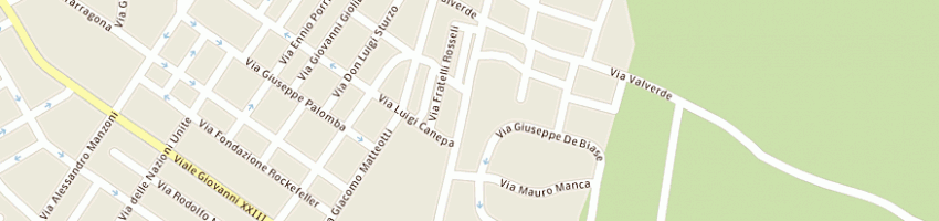 Mappa della impresa meffe giovannina a SASSARI