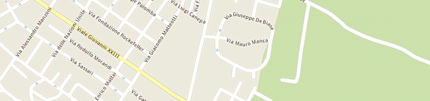 Mappa della impresa nico's sas di buzzoni claudio e c a ALGHERO