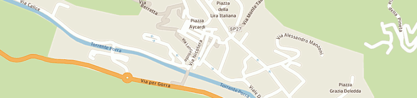 Mappa della impresa la casa del pane a FINALE LIGURE
