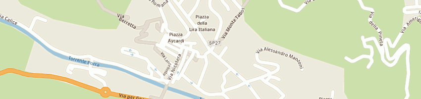 Mappa della impresa comune finale ligure a FINALE LIGURE