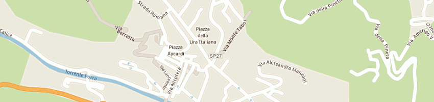 Mappa della impresa anti incendio boschivo a FINALE LIGURE