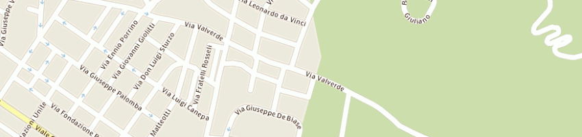 Mappa della impresa diffusione elettrica di deriu giovanna paola a ALGHERO