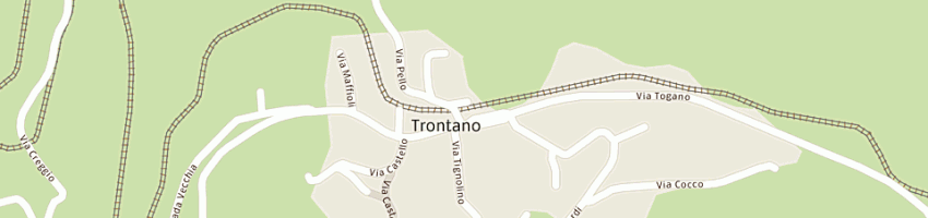 Mappa della impresa casa parrocchiale a TRONTANO