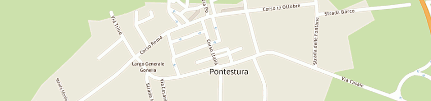 Mappa della impresa ediltrevi srl a PONTESTURA