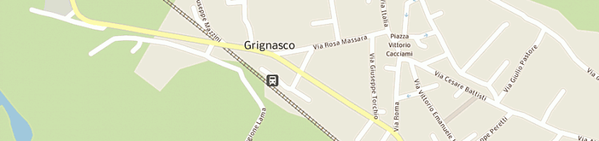 Mappa della impresa prando clarita a GRIGNASCO