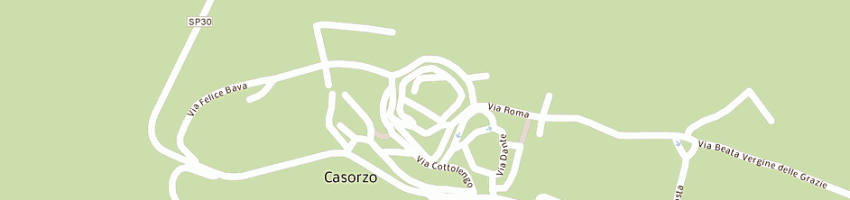 Mappa della impresa poste italiane a CASORZO