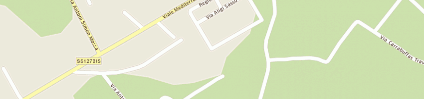Mappa della impresa sanna giovanni a SASSARI