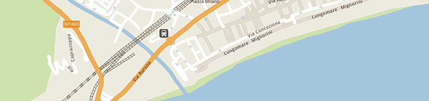 Mappa della impresa bar el trocadero a FINALE LIGURE