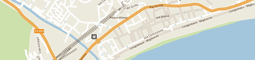 Mappa della impresa azienda sanitaria locale n2 -savonese- a FINALE LIGURE