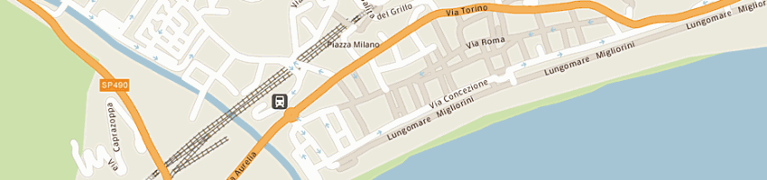 Mappa della impresa pronto soccorso croce bianca a FINALE LIGURE